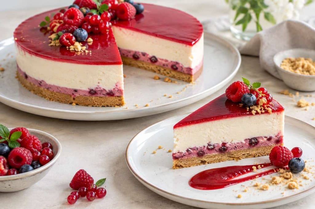 Recette d'entremets cheesecake