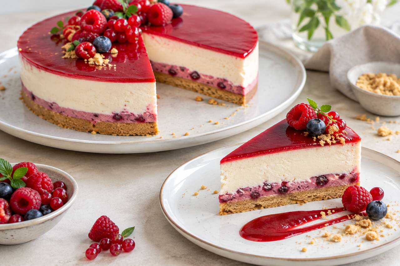 Recette d'entremets cheesecake