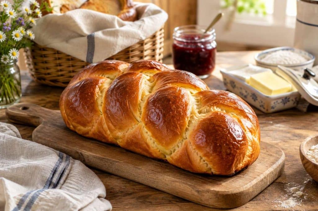 Recette de la brioche boulanger maison moelleuse et filante