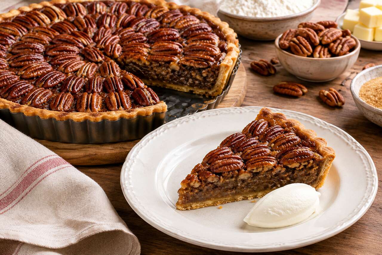 Recette de tarte aux noix de pécan