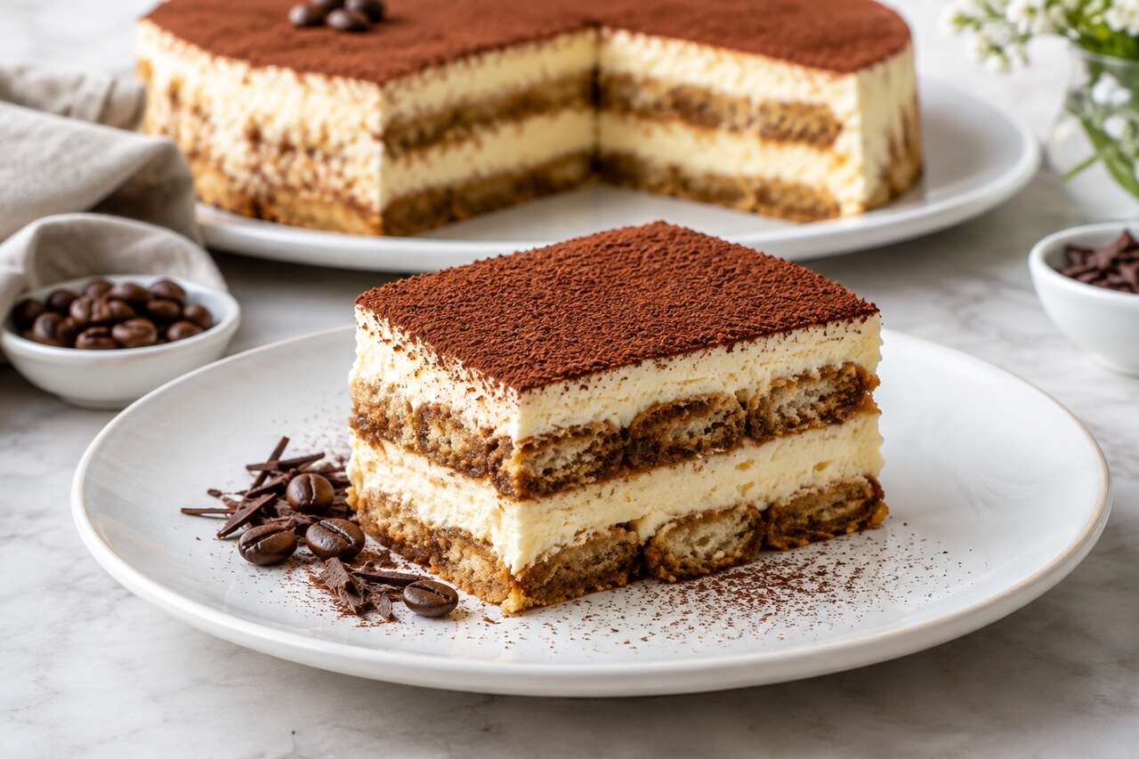 Recette de l'entremets tiramisu