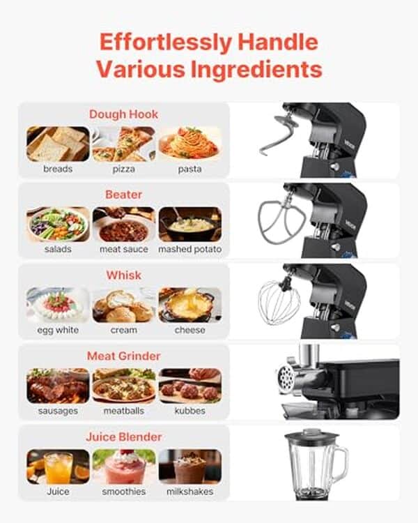 Découvrez notre test complet du robot pâtissier VEVOR 1500 W : performances, fonctionnalités et avis d'utilisation pour bien choisir votre appareil de cuisine.