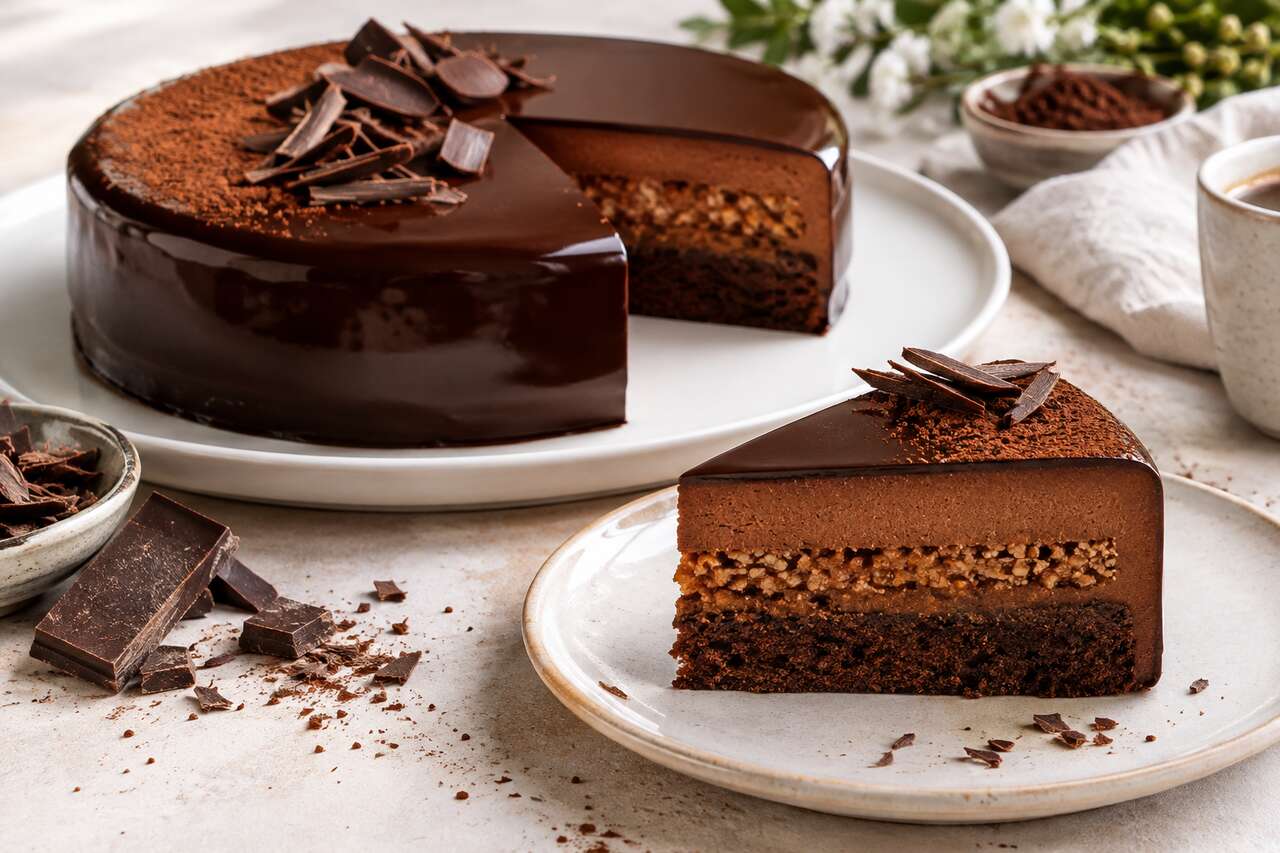 Recette d'entremets 100 % chocolat