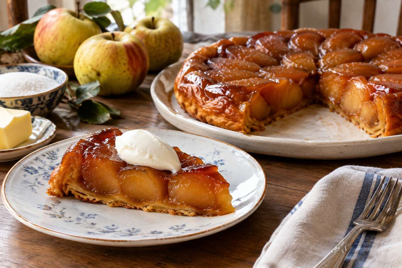 La recette de la tarte tatin de William Lamagnère