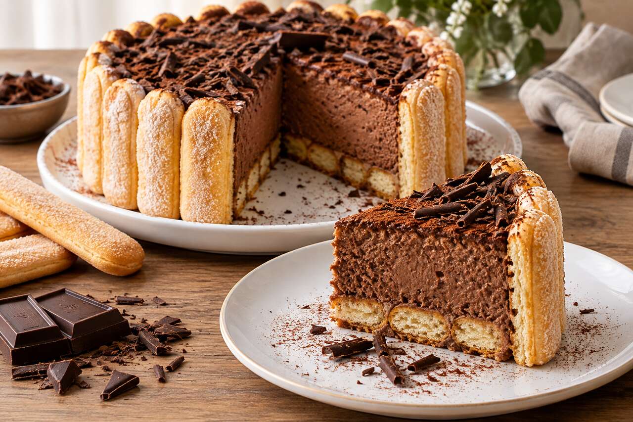 Recette de charlotte au chocolat