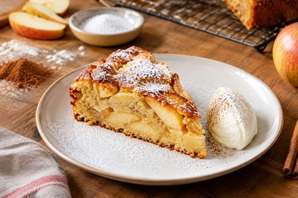 Gâteau aux pommes moelleux : recette facile et délicieuse