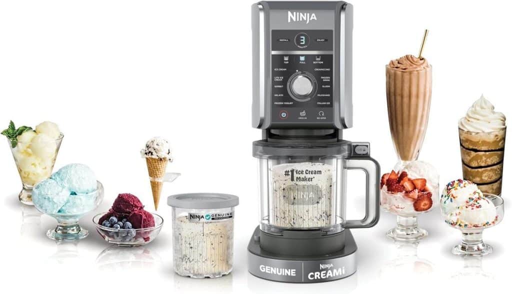 Test de la Ninja NC501 CREAMi Deluxe : machine 11 en 1 pour friandises glacées