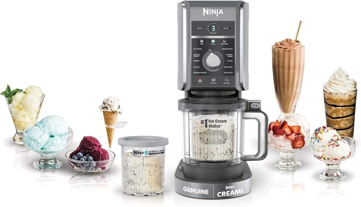 Test de la Ninja NC501 CREAMi Deluxe : machine 11 en 1 pour friandises glacées