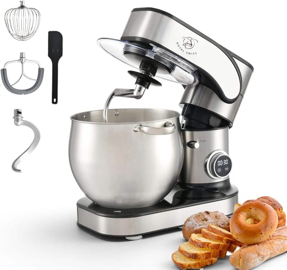 Test du robot pâtissier Royal Swiss® 2026 W : puissance et praticité