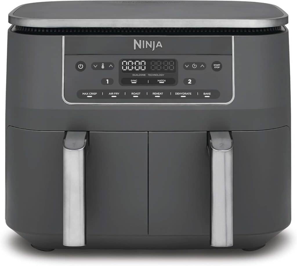 Test : ninja air fryer dual zone DZ300EU - friteuse performante 6-en-1